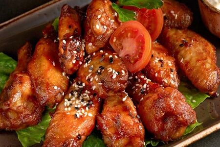 Куриные крылышки в боксе