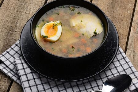 Суп куриный