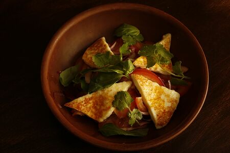 Имеретинский с жареным сыром