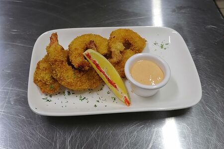 Креветки в темпуре
