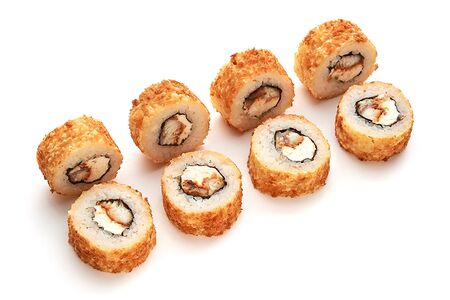 Жареный с угрем