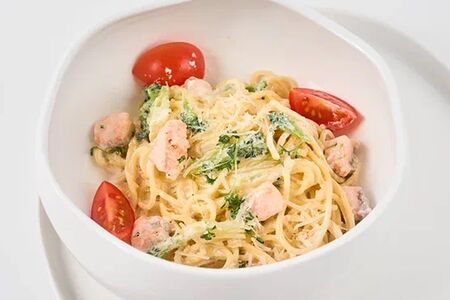 Паста с форелью