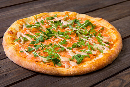 Пицца с лососем 32 см