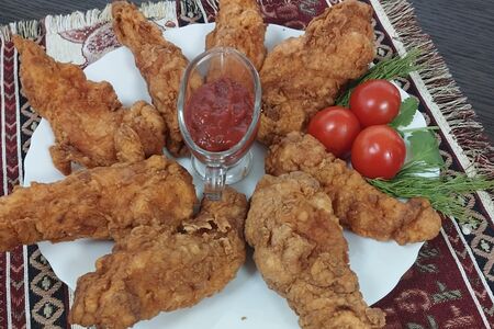 Куриная грудка в кляре