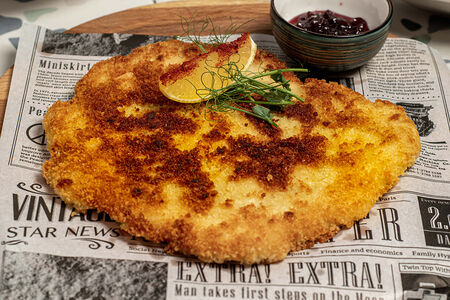 Шницель куриный в хрустящей панировке