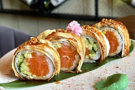 Ролл Унаги с лососем