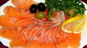 Семга слабосоленая