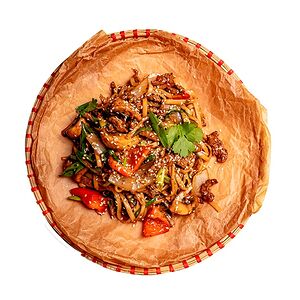 Удон с говядиной 