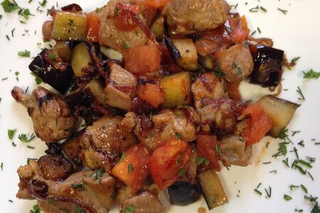 Жаркое из говяжий вырезки