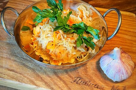 Капуста тушеная в пиве