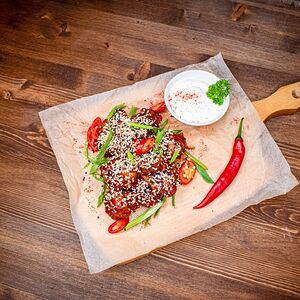 Крылышки в соусе BBQ