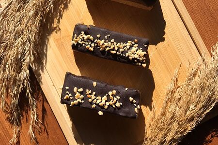 Фитнес-батончик Сникерс (raw)