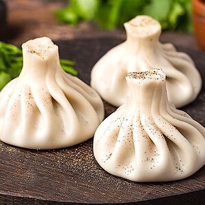 Хинкали вареные с бараниной