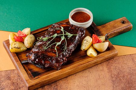 Свиные ребра Барбекю