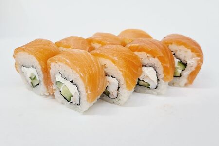 Филадельфия де-люкс с креветкой