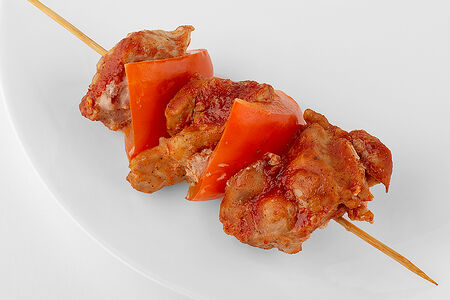 Шашлычок из курицы с болгарским перцем