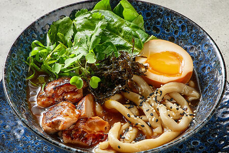 Рамен с курицей