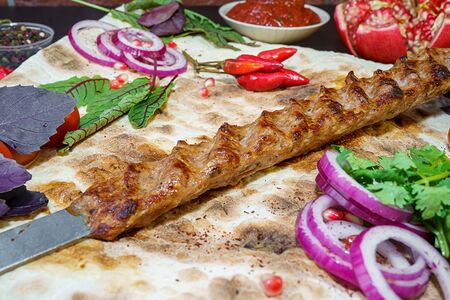 Люля-кебаб из баранины