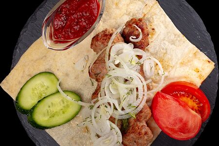 Люля-кебаб из баранины