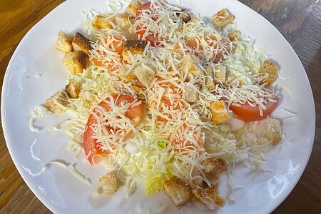 Цезарь с семгой