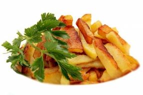 Картофель жареный