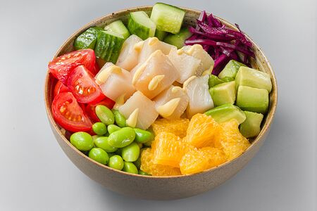 Поке с масляной рыбой