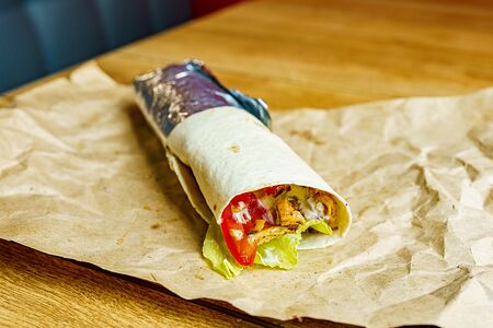 Твистер с яичницей