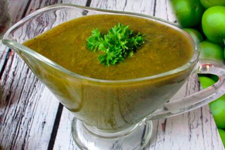 Ткемали зеленое