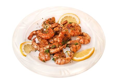 Креветки в соусе чили