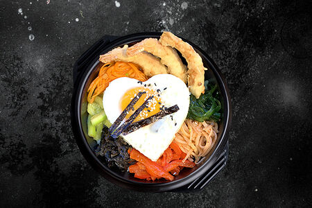 Пибимпаб с креветкой