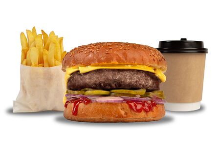 Чизбургер комбо