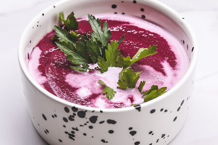 Свекольный суп с кокосом