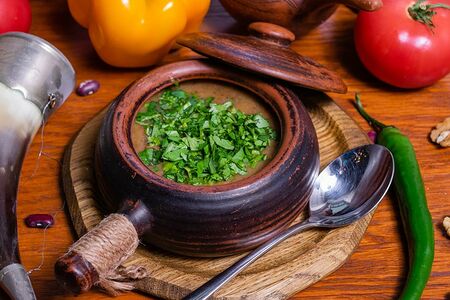 Горячее лобио