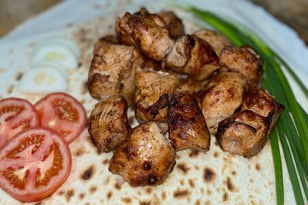 Шашлык из куриной грудки