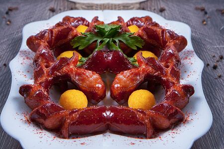 Колбаски гриль