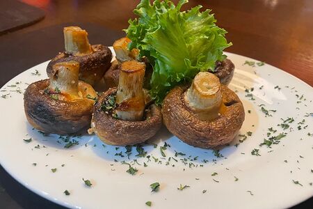 Шампиньоны на углях