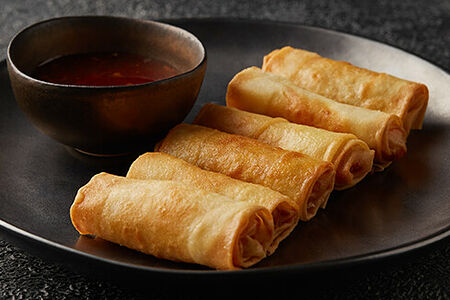 Спринг-ролл с овощами