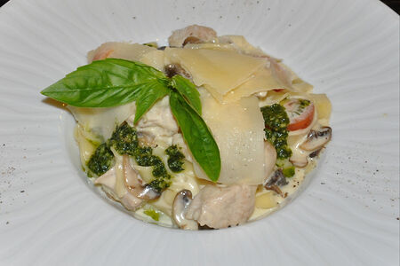 Паста с индейкой