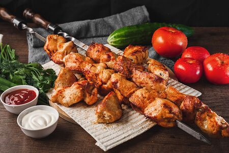 Шашлык из курицы