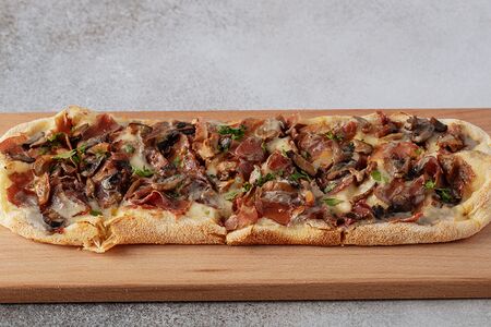 Брезаола и белые грибы