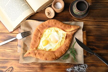 Хачапури по-аджарски мини