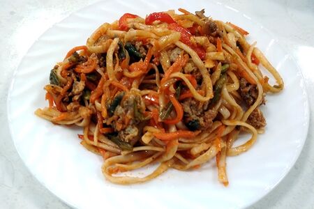 Лагман жареный