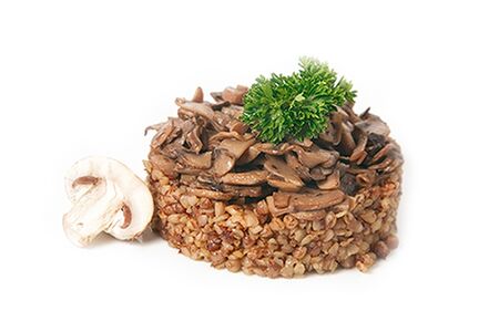 Гречка с грибами