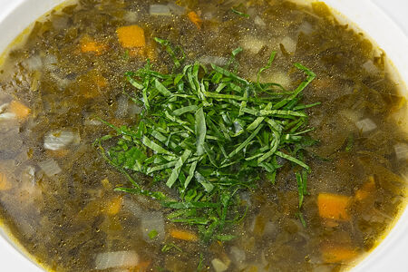 Щи зеленые с щавелем