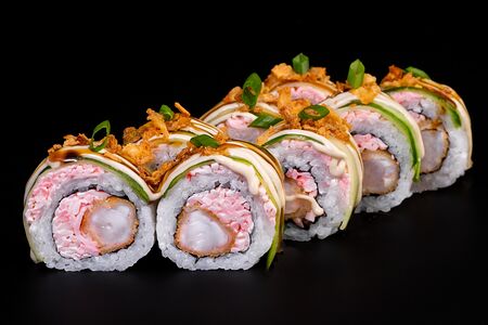 Грин Краб с креветкой темпура