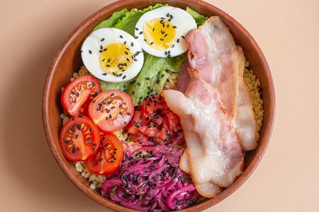 Боул с беконом