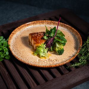 Лосось в сливочном соусе