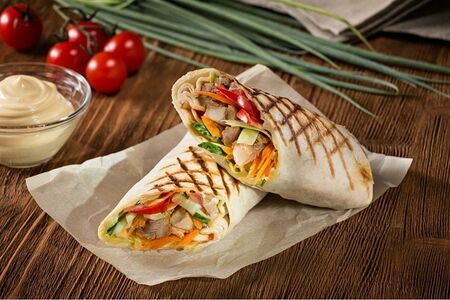 Шаурма гигант с курицей