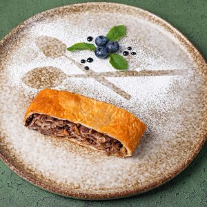 Штрудель яблочный