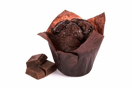 Маффин Шоколадный с шоколадной крошкой